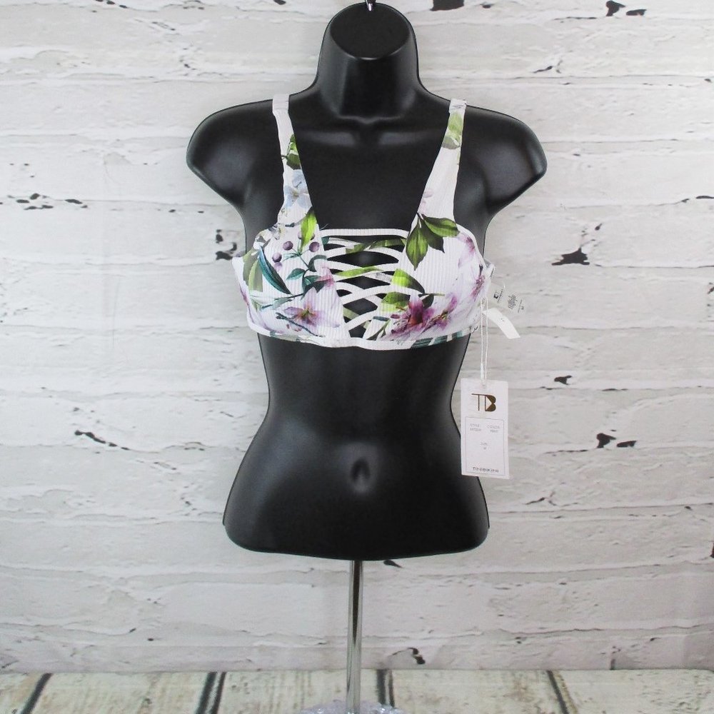 TiniBikini Junior's Ribbed Pullover Tankini Swim Top